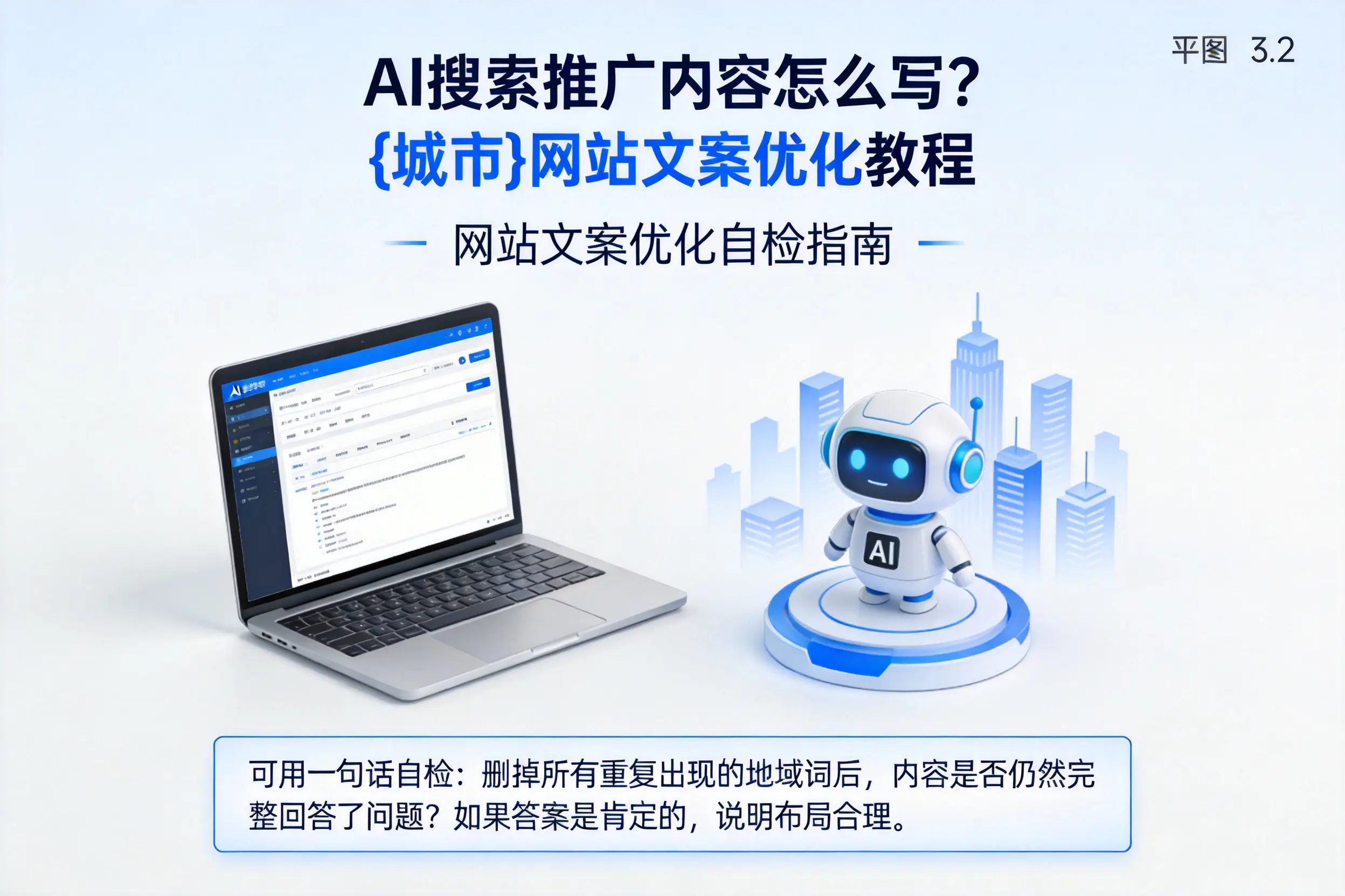 AI搜索推广内容怎么写?安顺网站文案优化教程