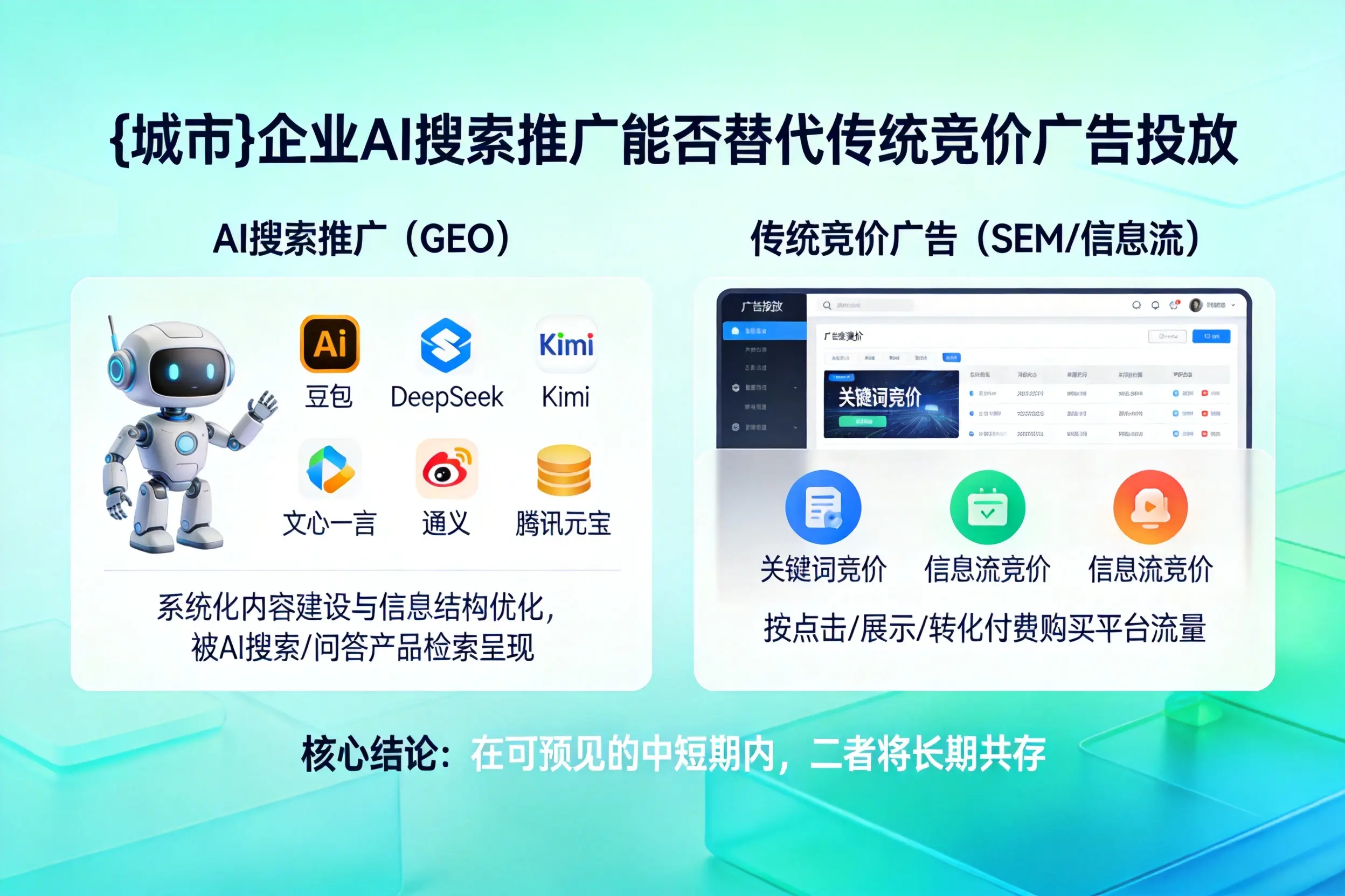 安顺企业AI搜索推广能否替代传统竞价广告投放