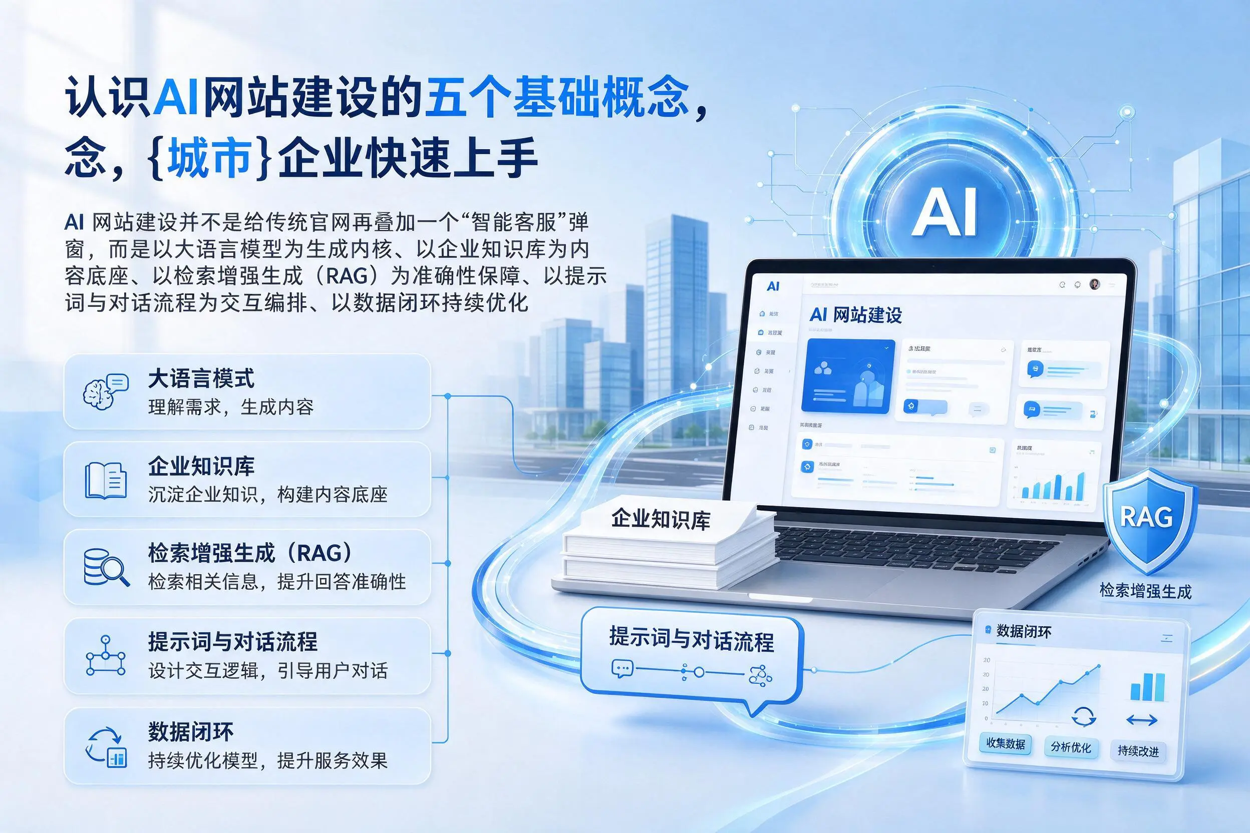 认识AI网站建设的五个基础概念，安顺企业快速上手